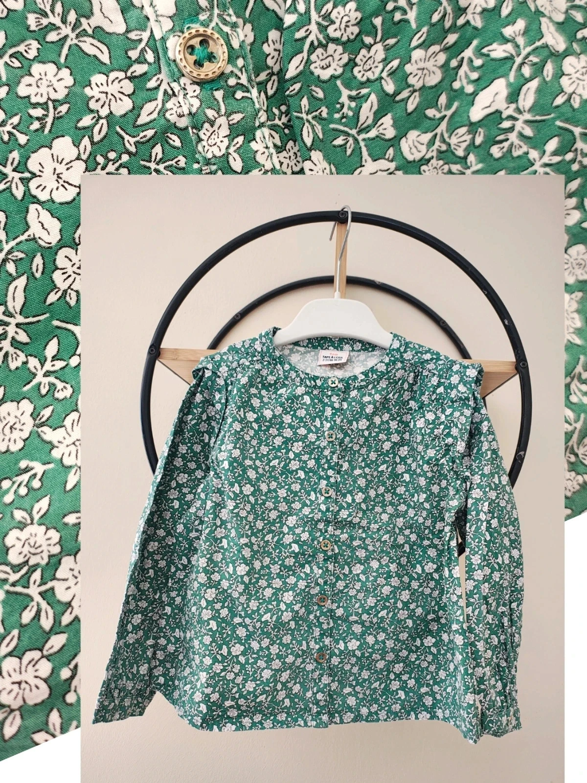 2 3 ans blouse chemise tape a l'oeil